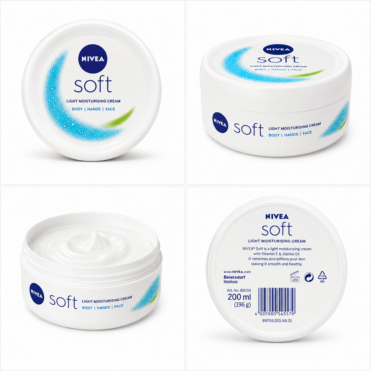 Nivea Soft Light Moisturizing Cream (25 ml)