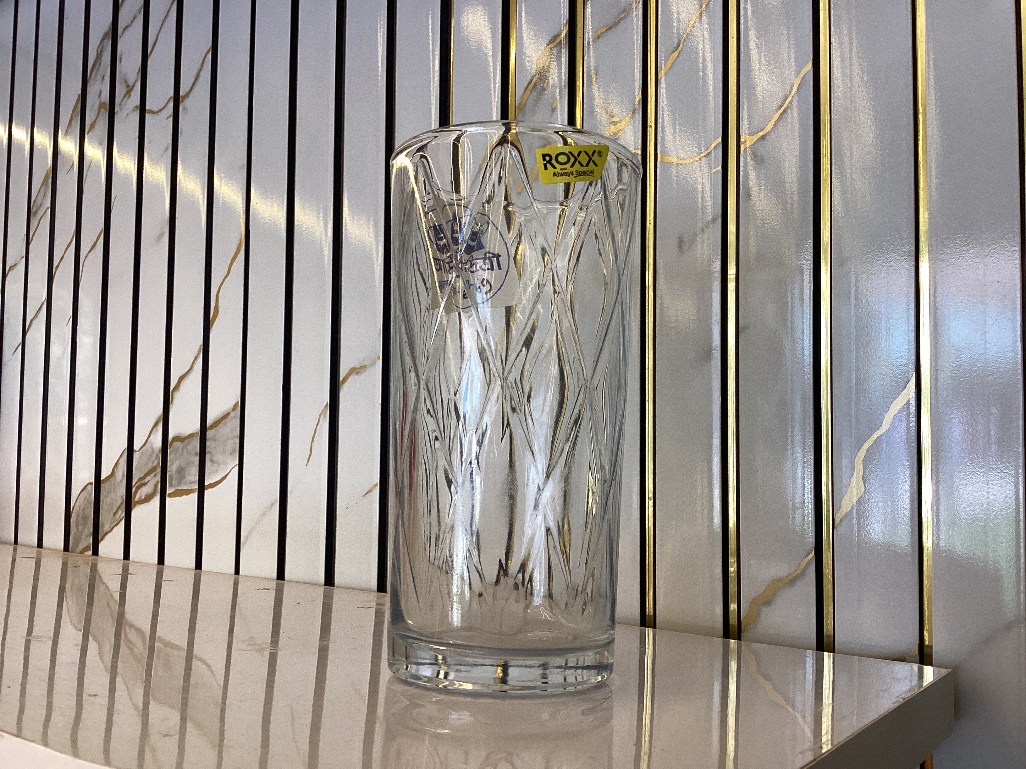 Roxx Transparent Water Glass 220ml