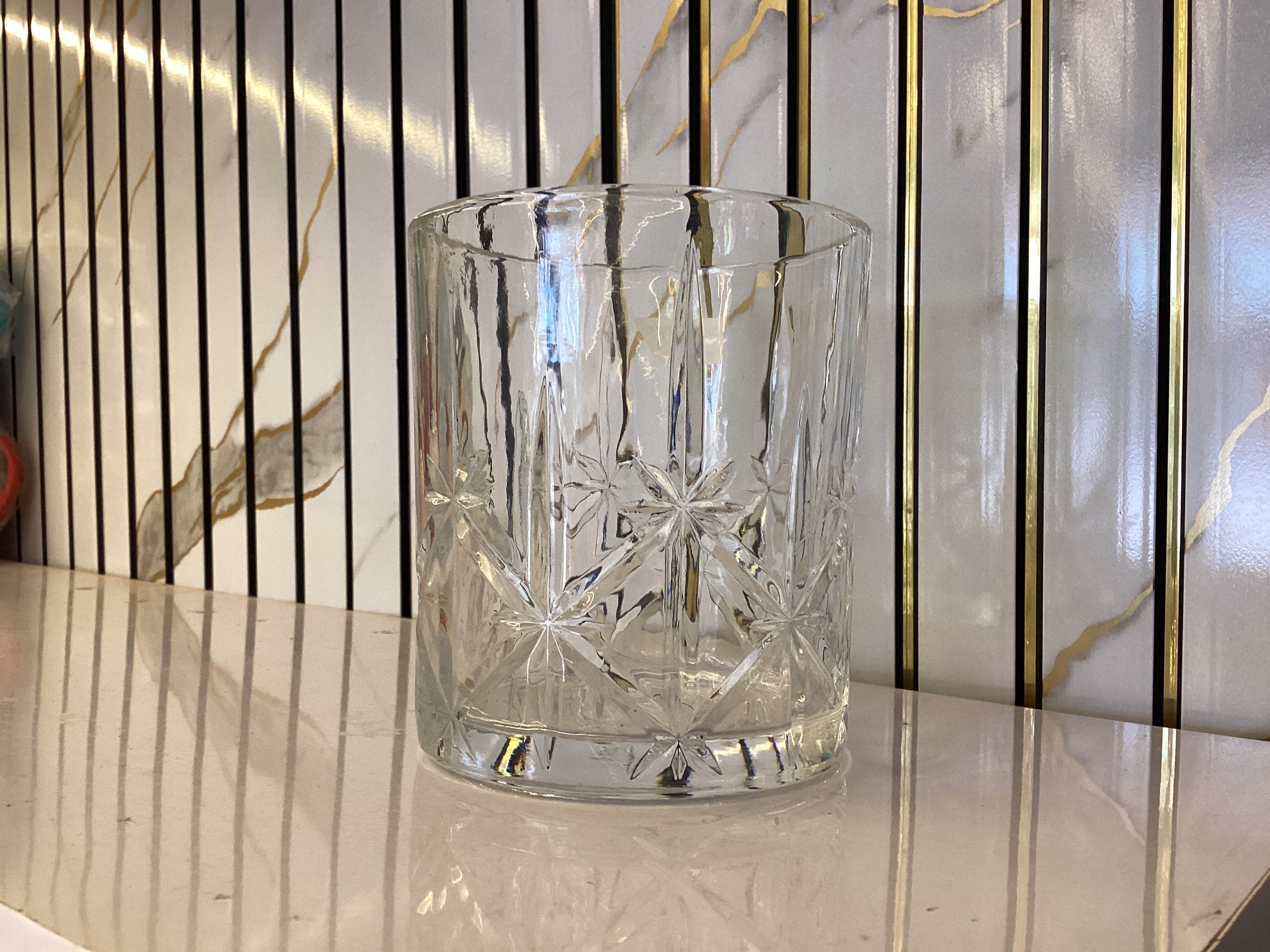Roxx Decorative Glass / Whiskey Glass 250ml