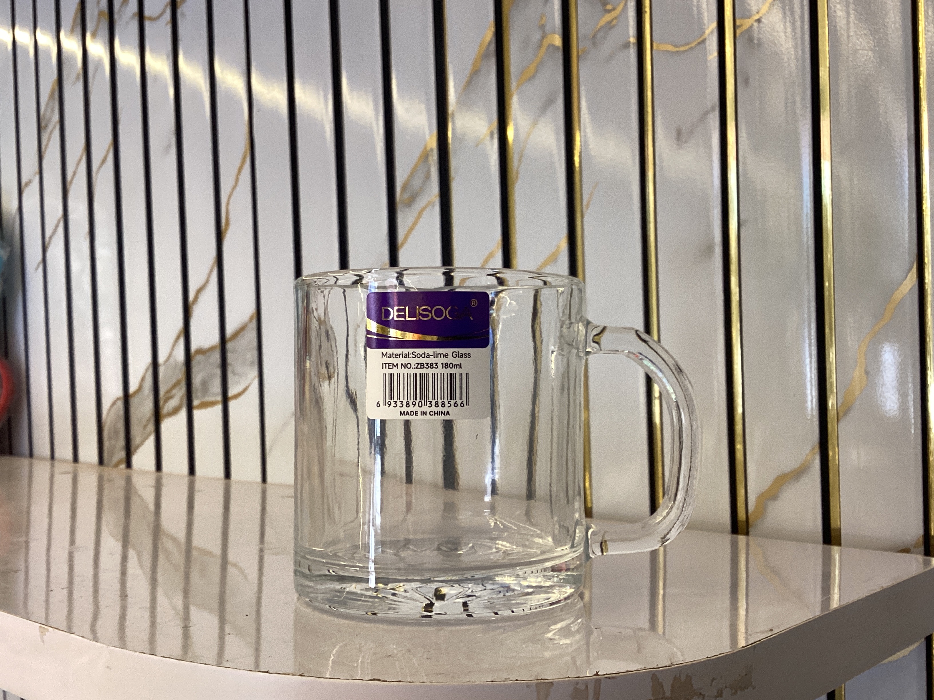 Delisoga Soda lime Tea glass