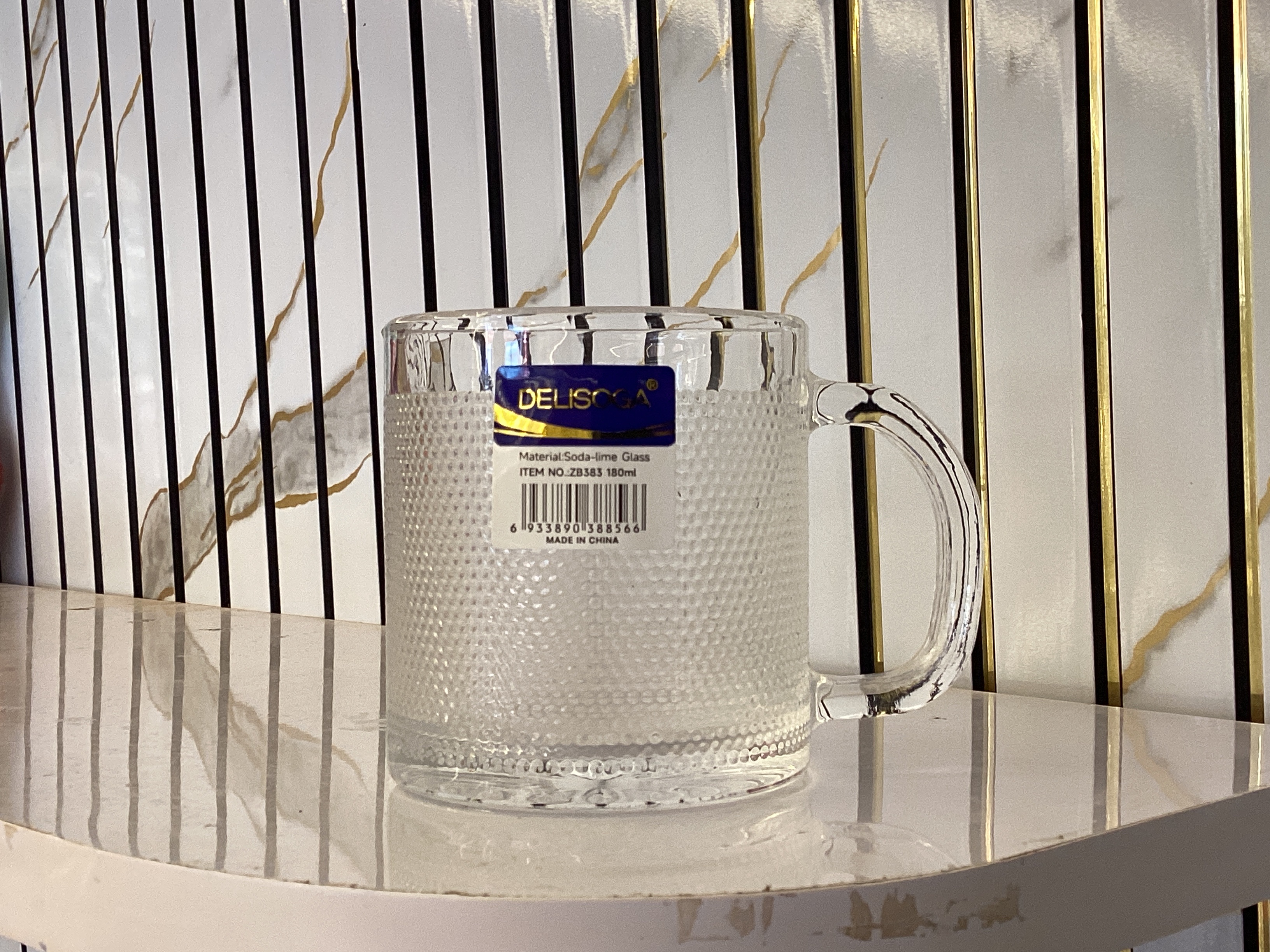 Delisoga Soda lime Tea glass — Dotted