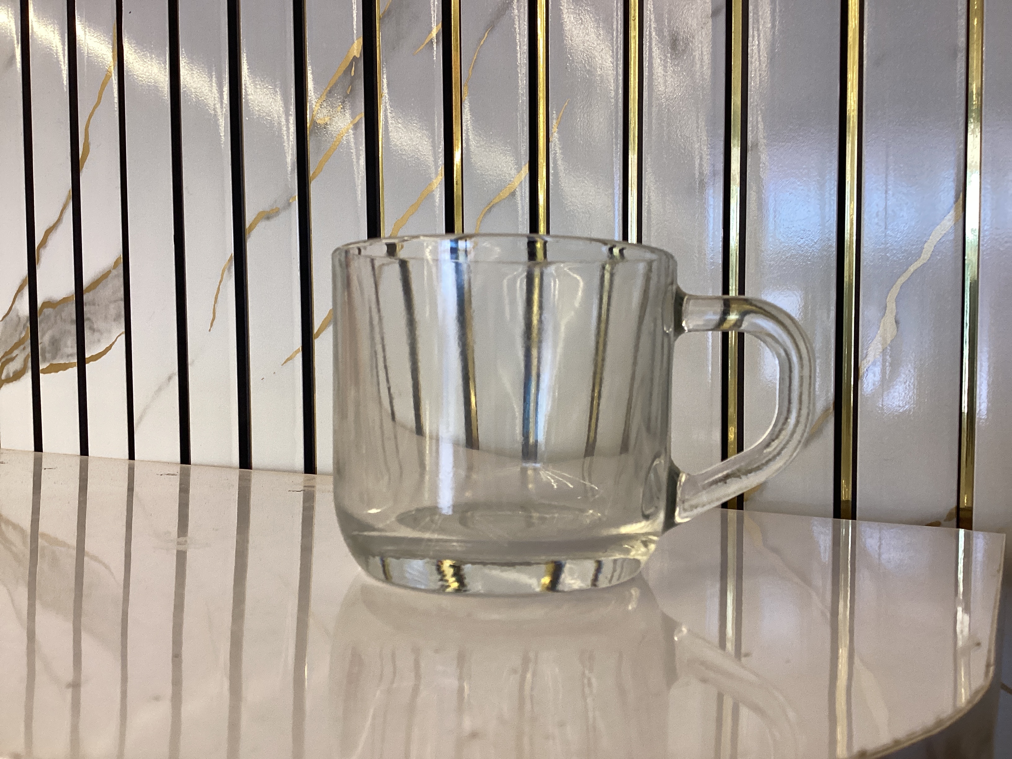 Premium Soda Lime Glass Tea Cup 150ml