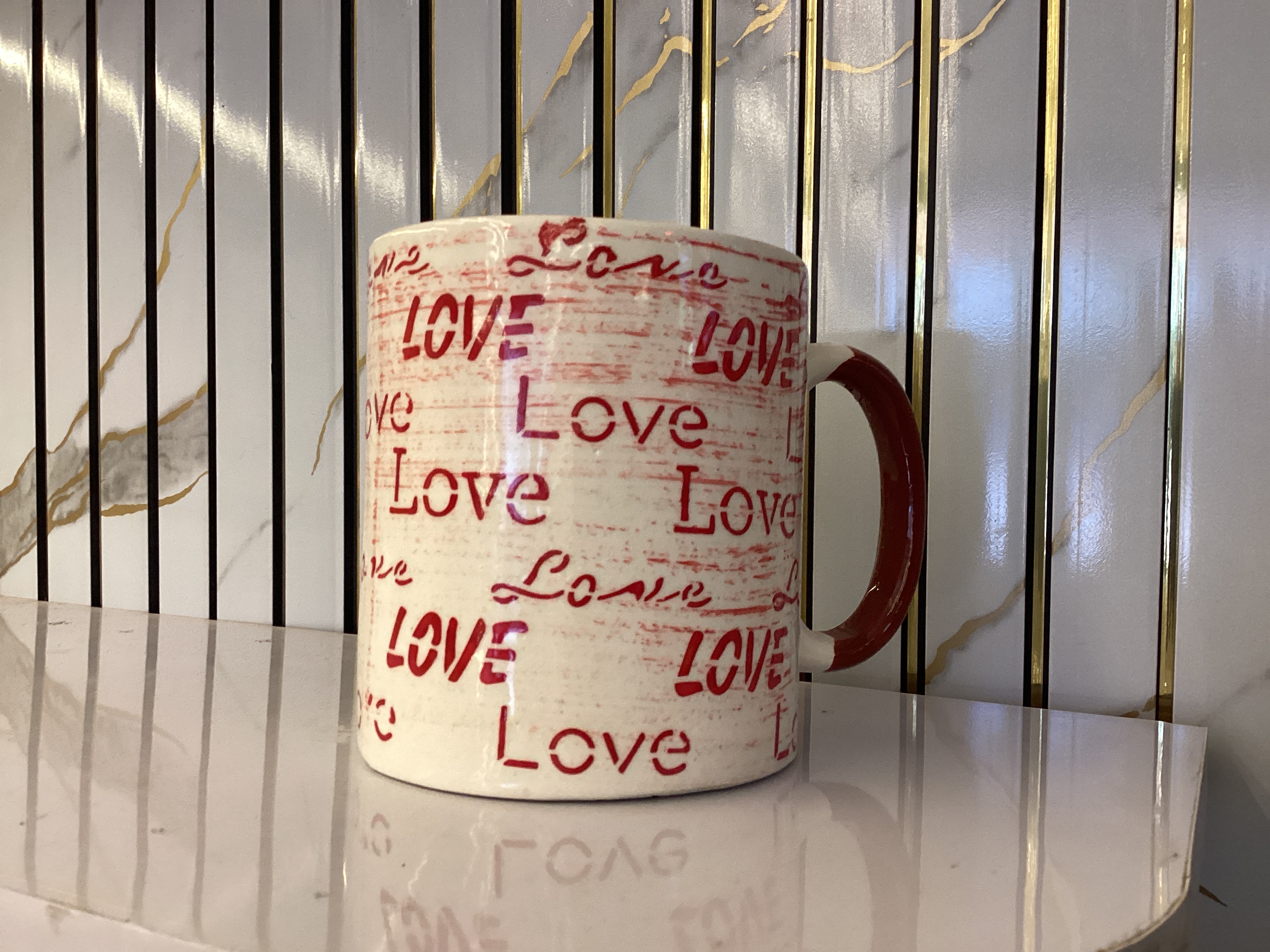 Printed Ceramic Coffee Mug 400ml