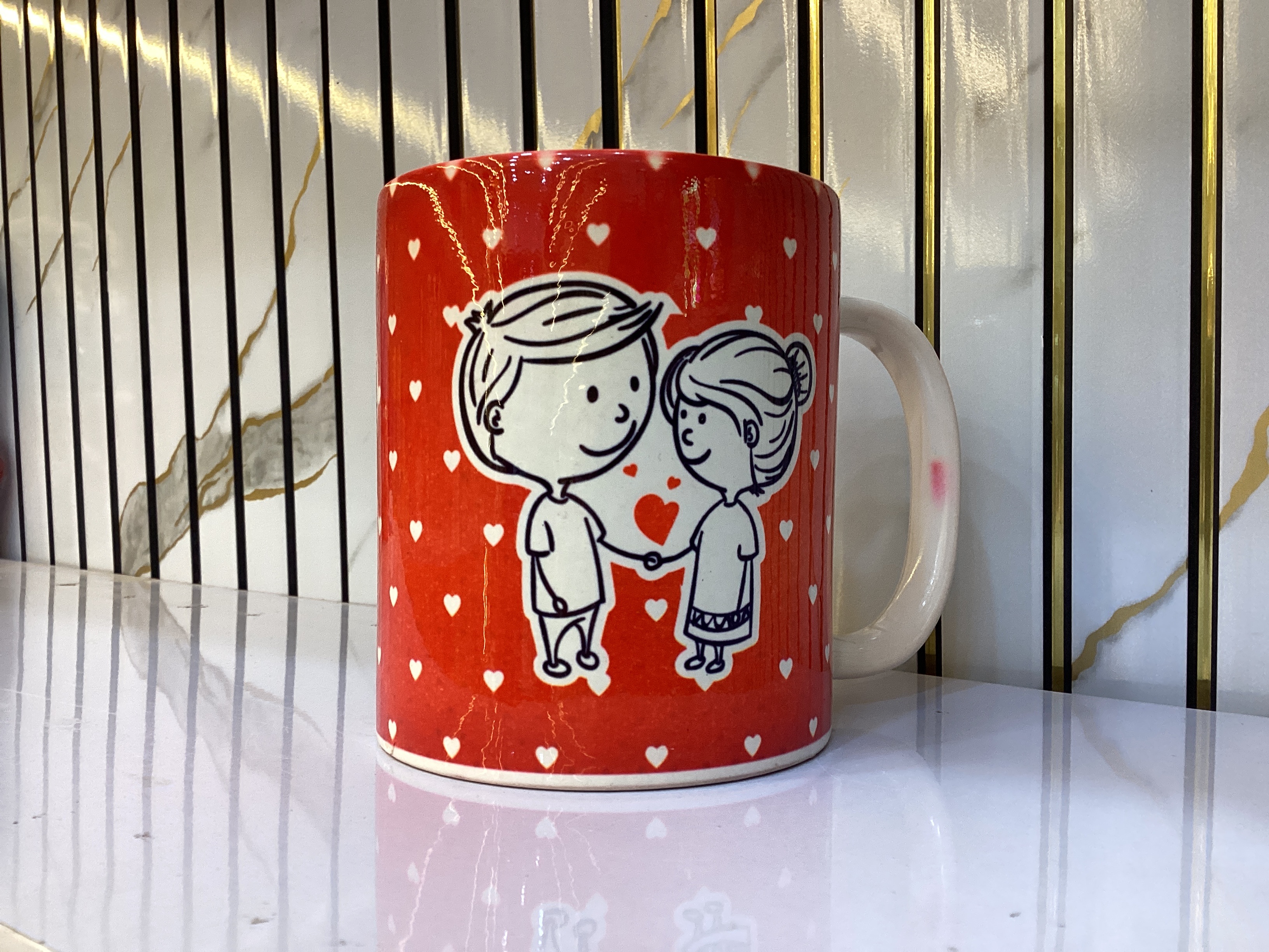 Printed Ceramic Coffee Mug 400ml — Relationship
