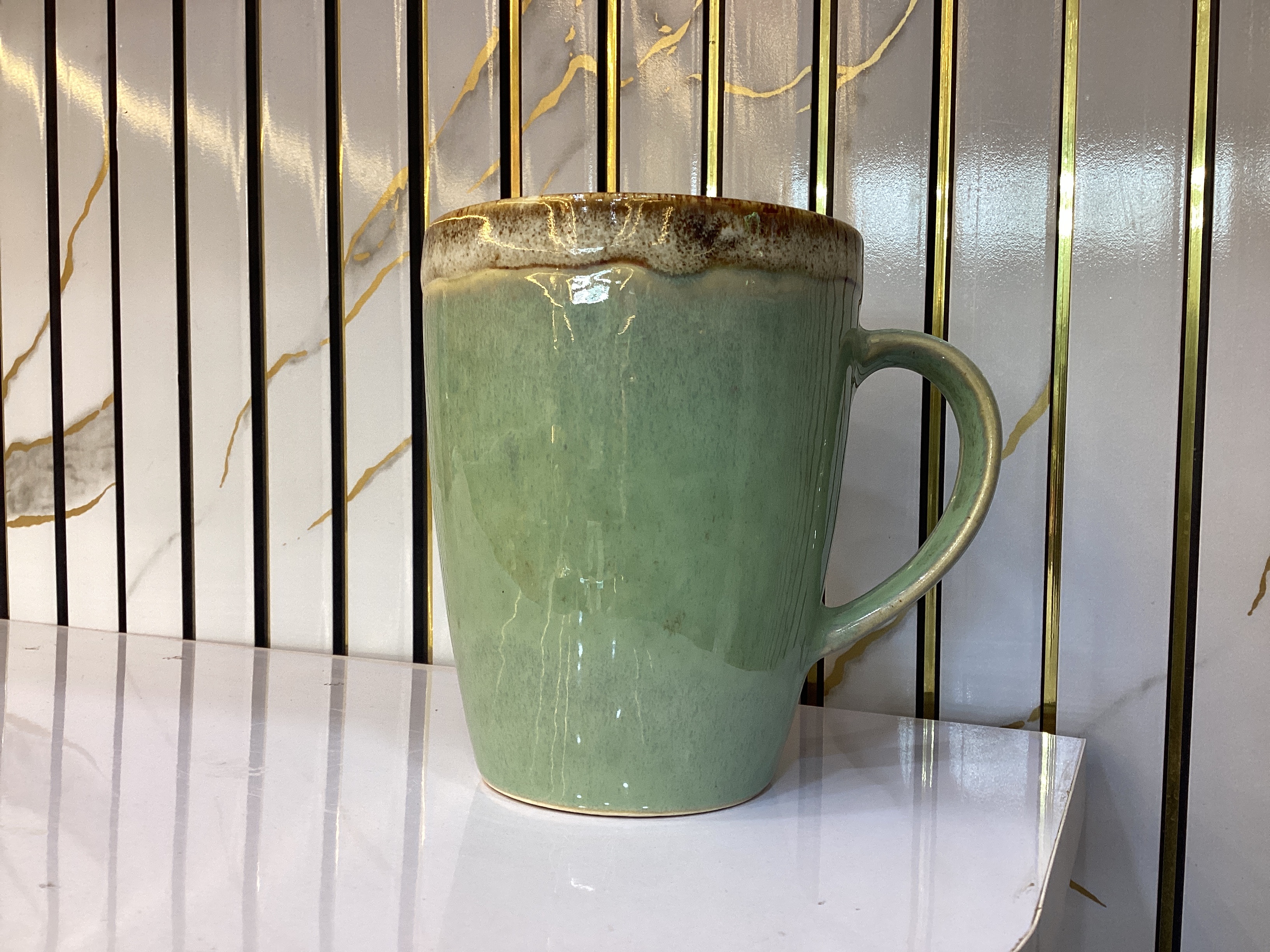 Sea Beach Theme Ceramic Coffee Mug (400 ml)