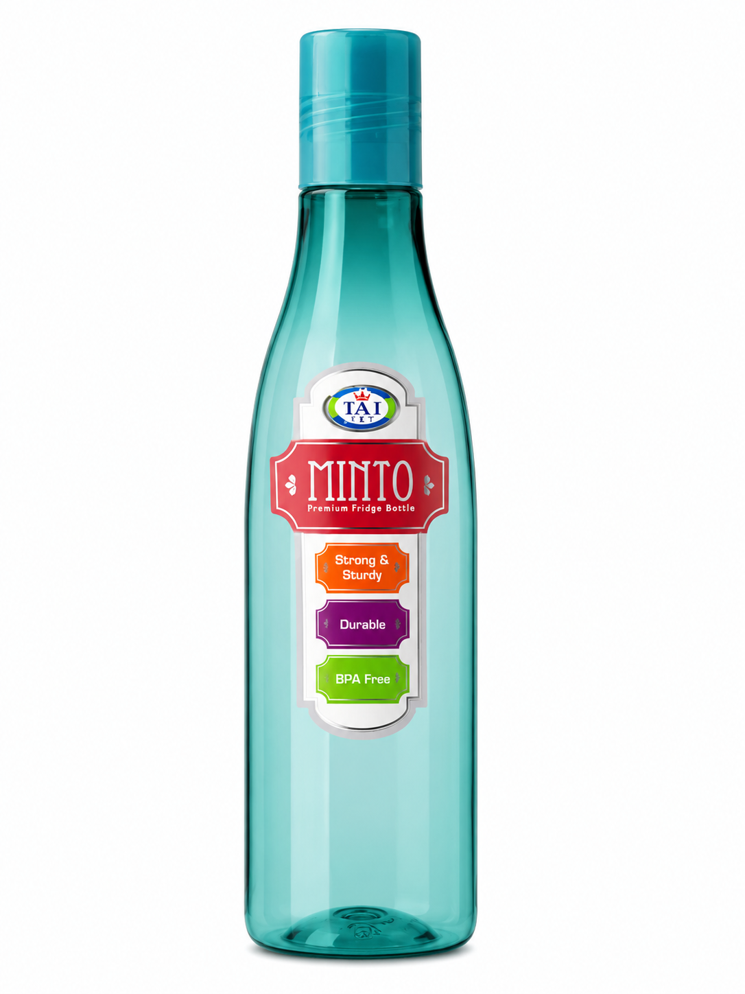 Jai Pet Minto Premium Fridge Water Bottle 1000ml (Plastic)