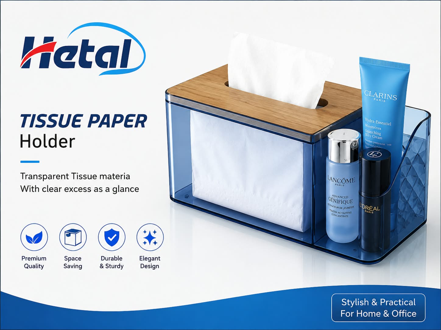 Hetal Tissue Paper Holder