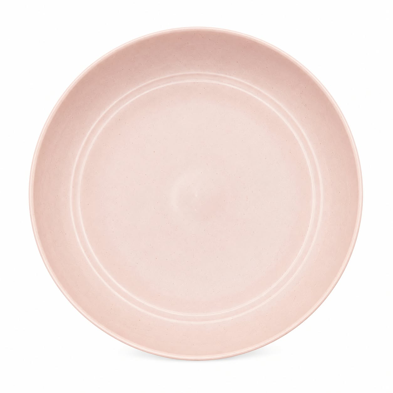 Wheat Straw & Bamboo Fibre Dinner Plate — Blush Pink