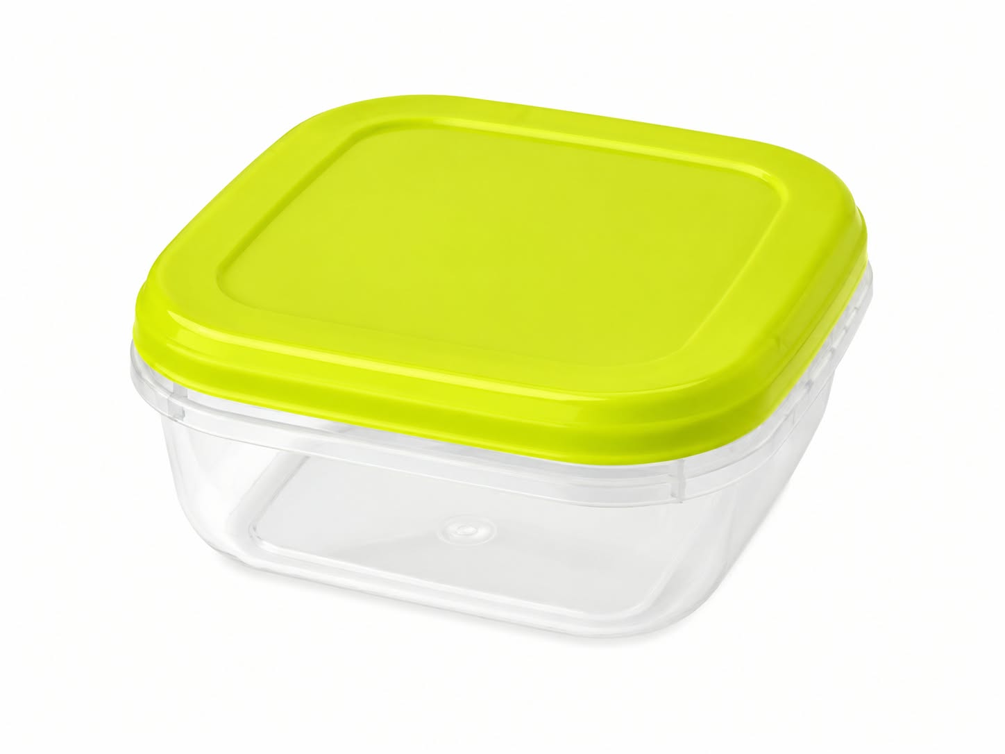 RFL Fresco Square Plastic Container — Green / 1000 ml