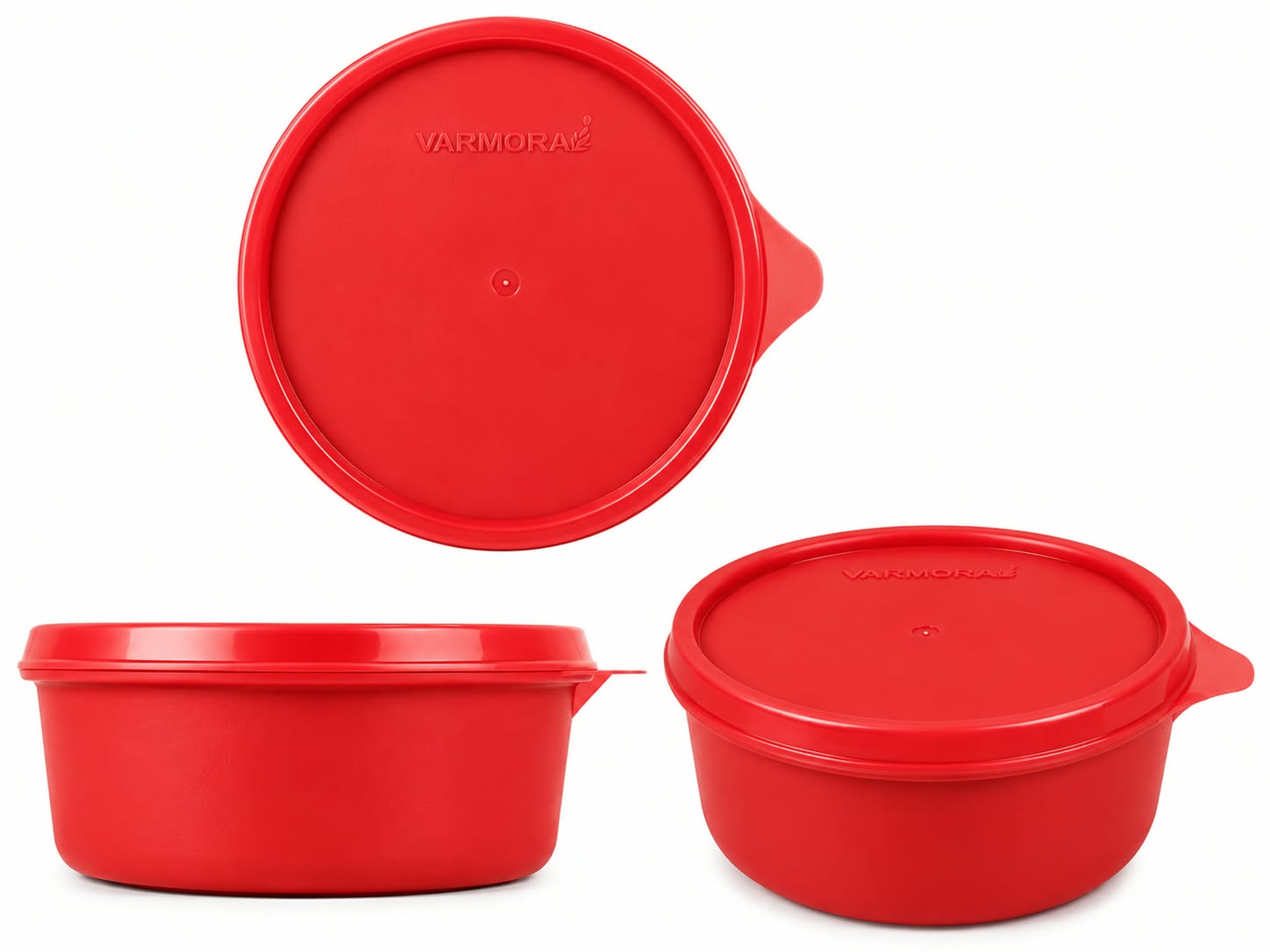 Varmora Food Grade Plastic Round 500 ml