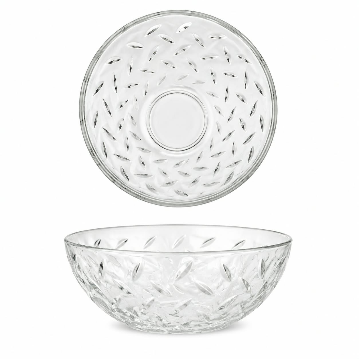 Classic Glass Bowl | Small Size Bowl | 100 ml — Plain Crystal