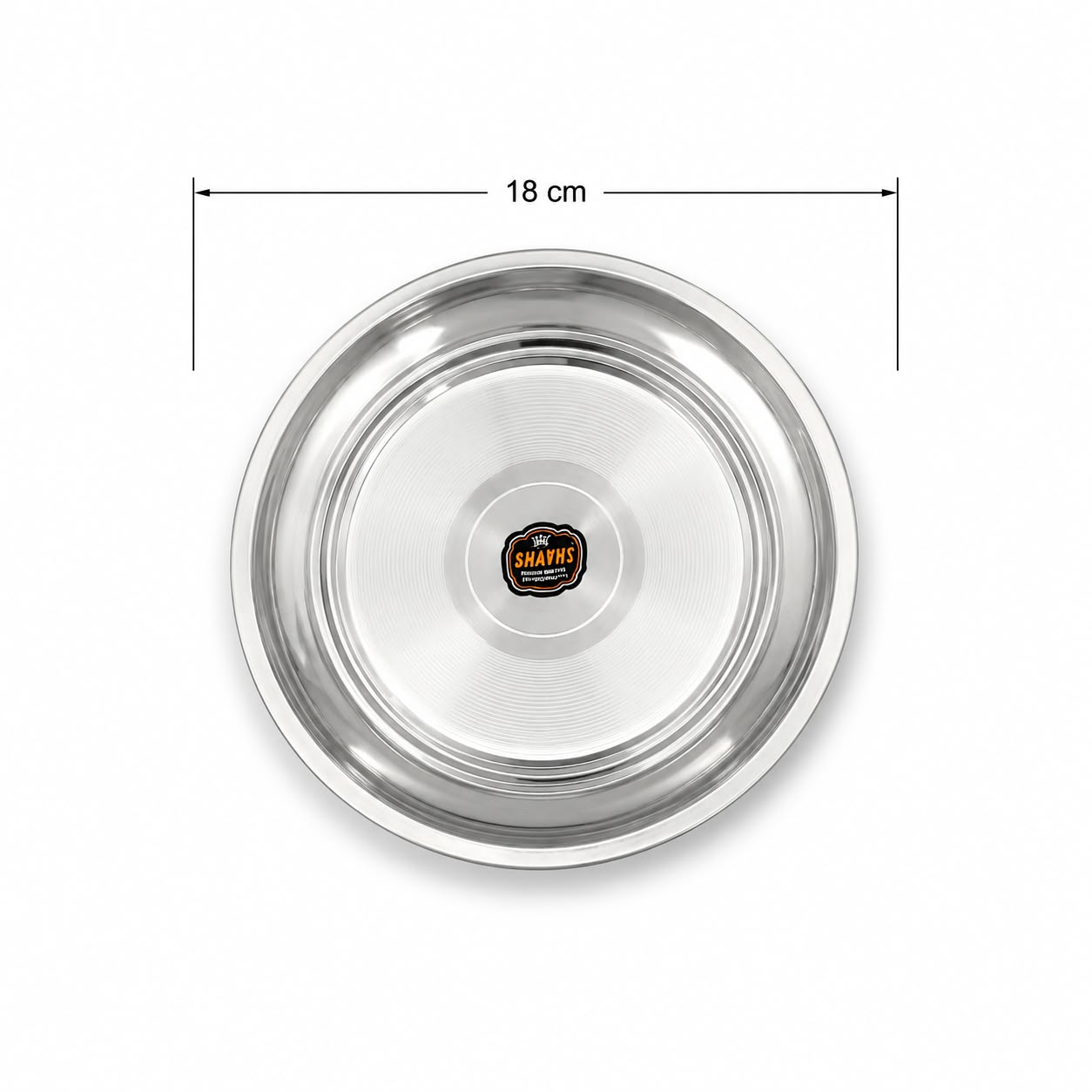 Shanti Premium Quality Stainless Steel Dinner Plate