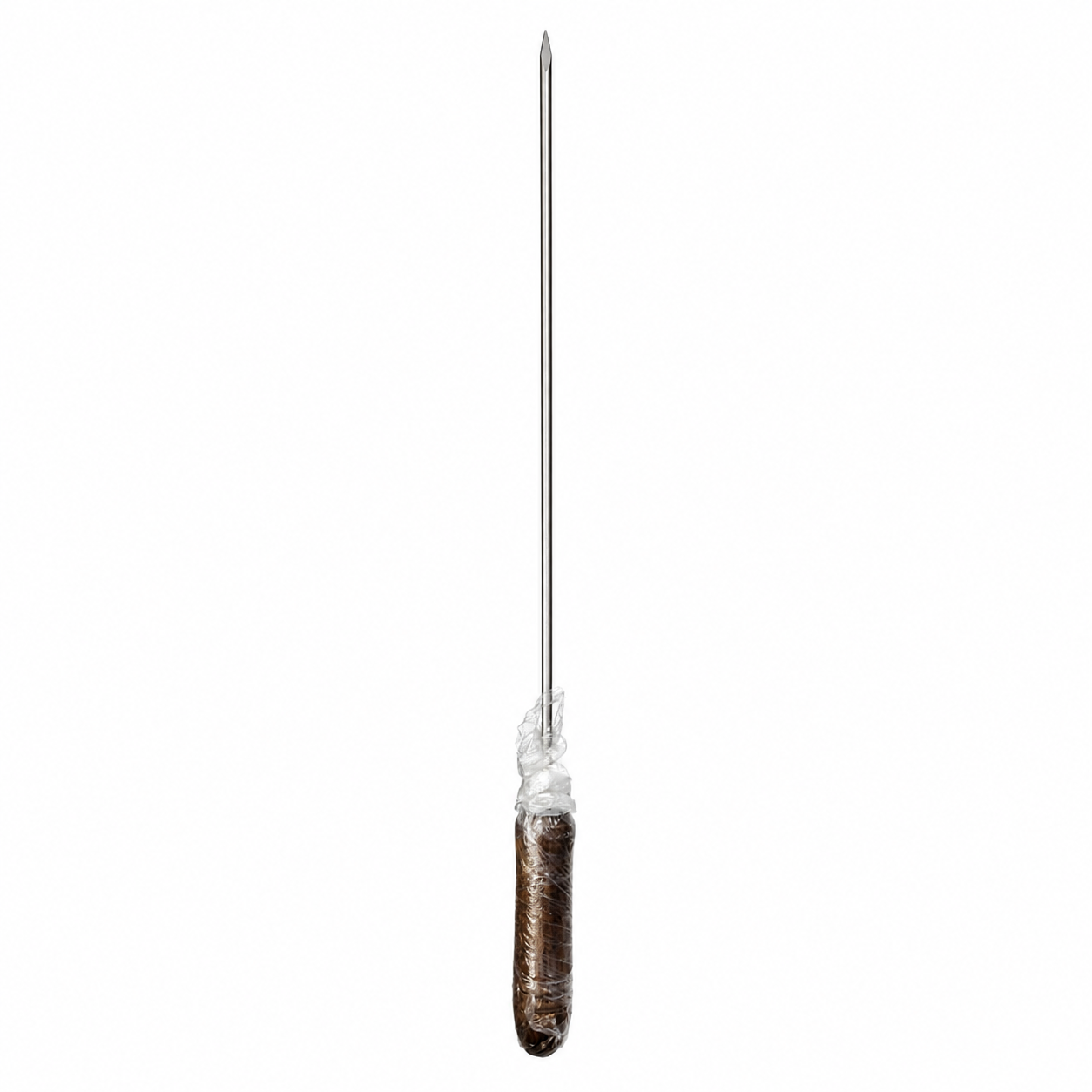 40 cm Stainless Steel Kitchen Pick Tools With Wooden Handle — Round