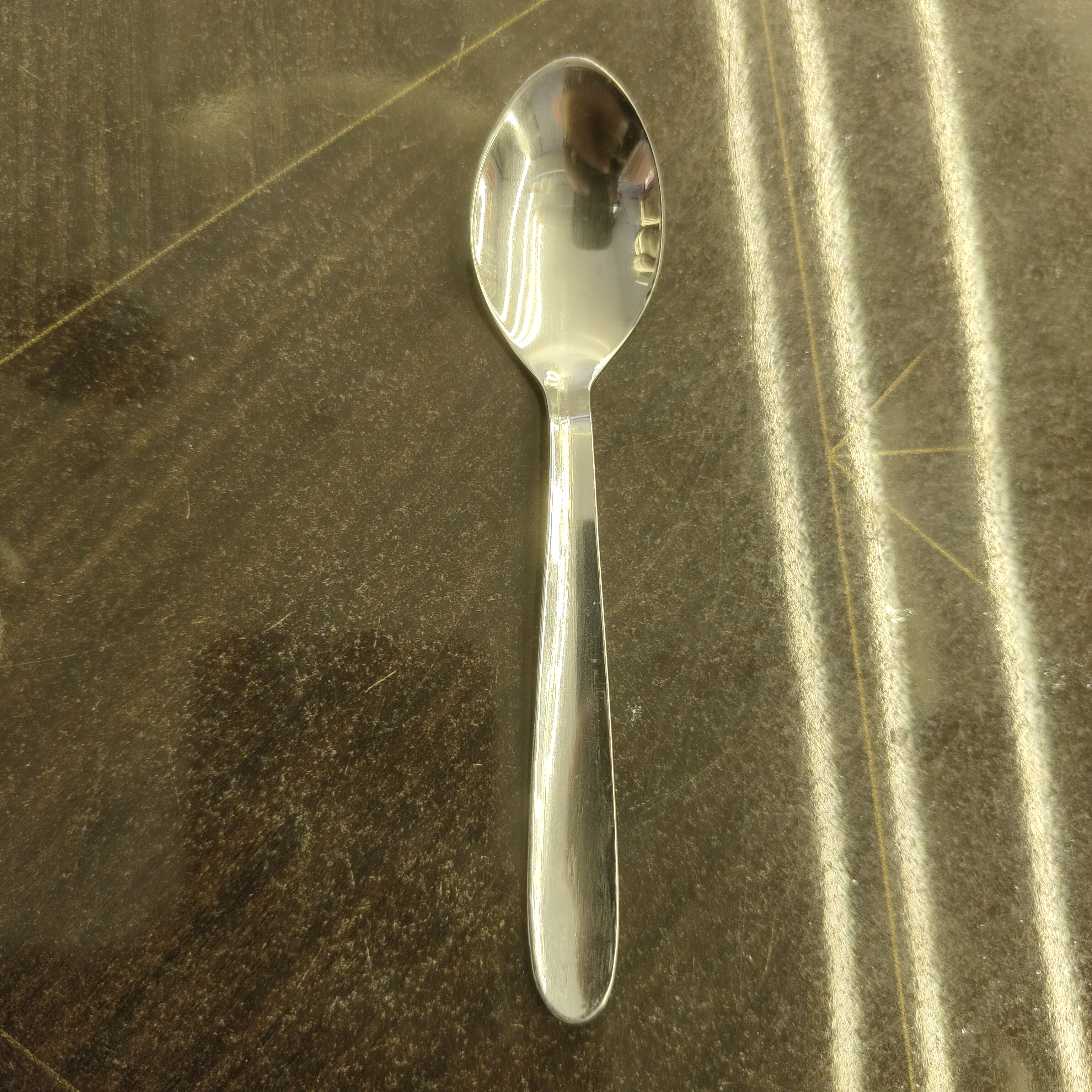 Small Stainless Steel Spoon — 11.5 cm