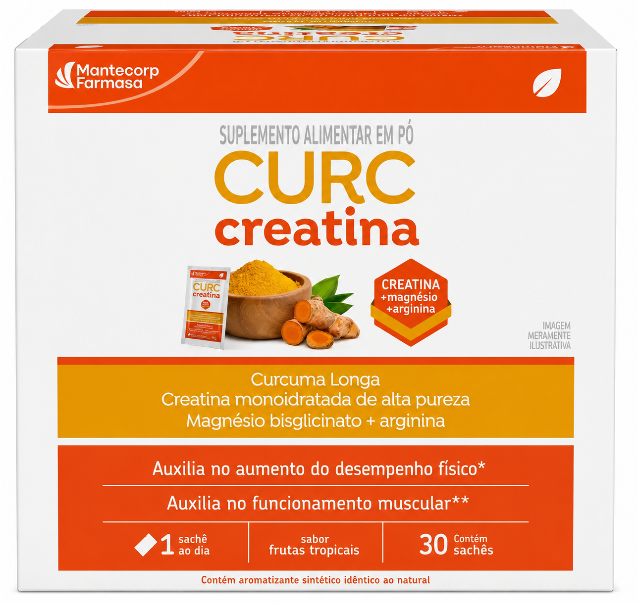 Curc Creatina Cosmed 30 Sachês