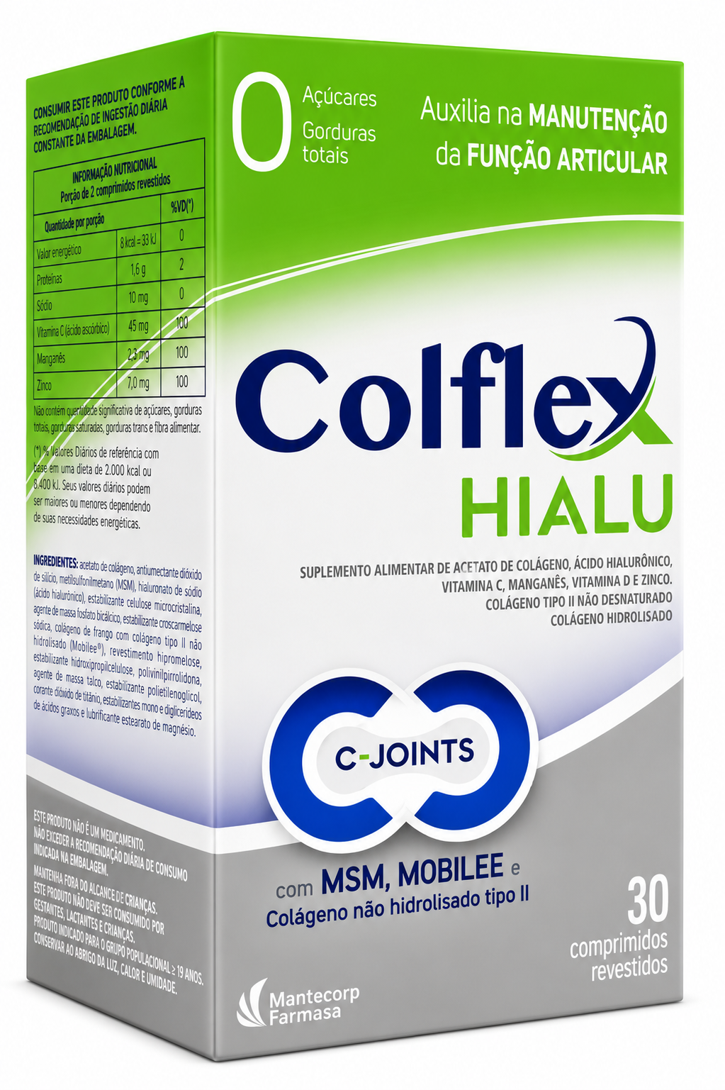 Colflex Hialu Cosmed — 30 Comprimidos.