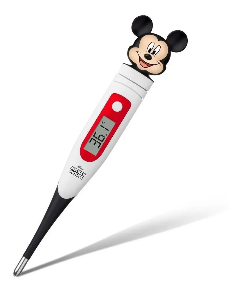 Termômetro Digital Infantil Mickey Disney com Ponta Flexível Multi Saúde – HC078