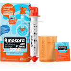 Rinosoro Alto Volume Baby Lavagem Nasal Kit 15 Sachês + Seringa Aplicadora 20ml e Copo Dosador 60ml