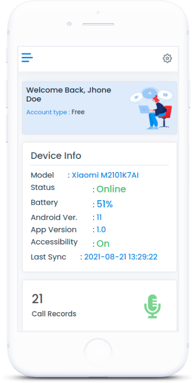 mobisafer dashboard