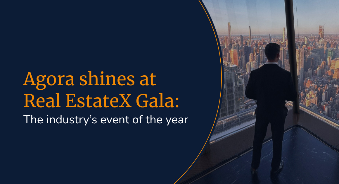 Agora shines at Real EstateX Gala - the industry’s event of the year