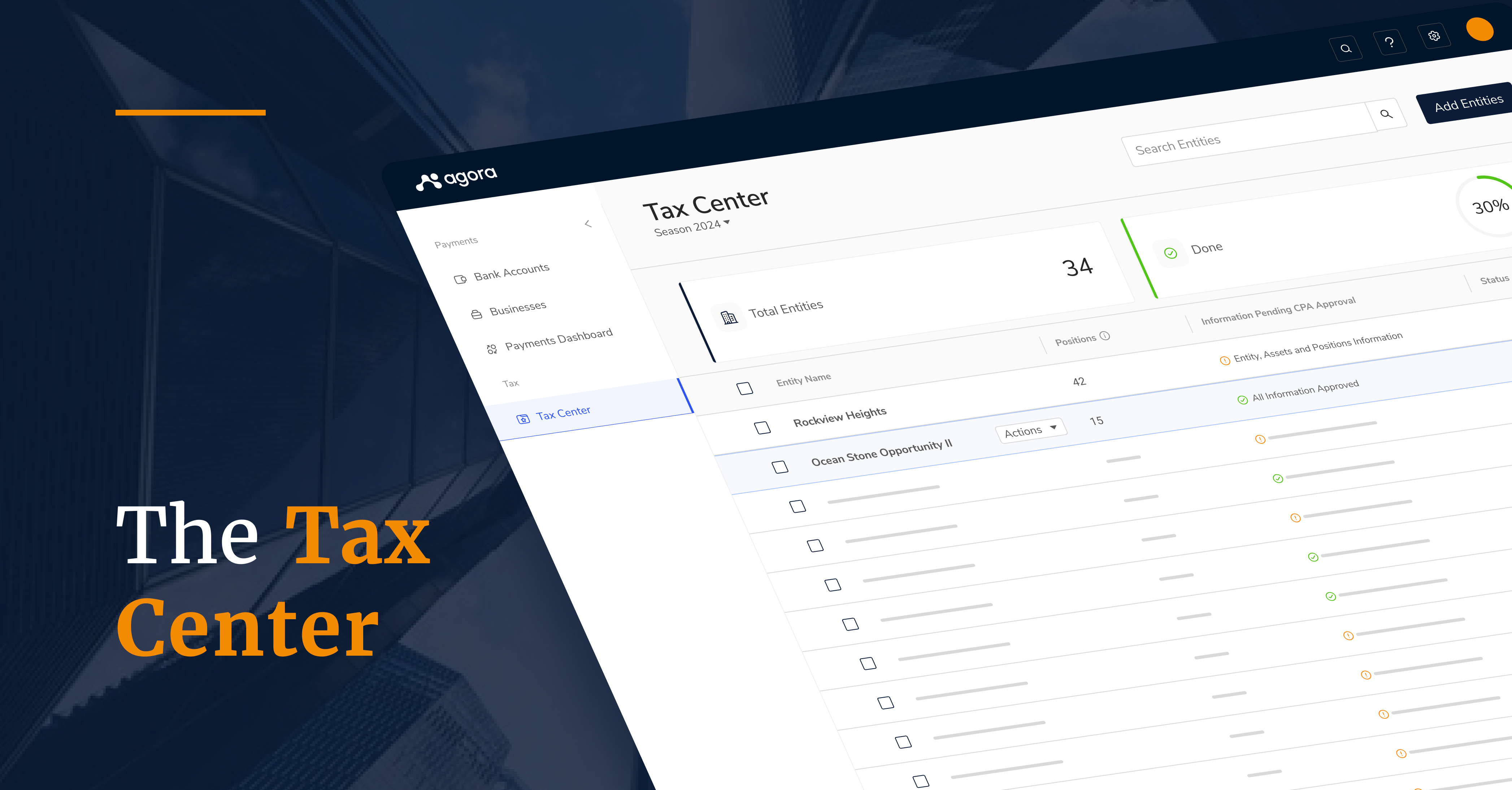 Prepare for tax season with Agora's Tax Center
