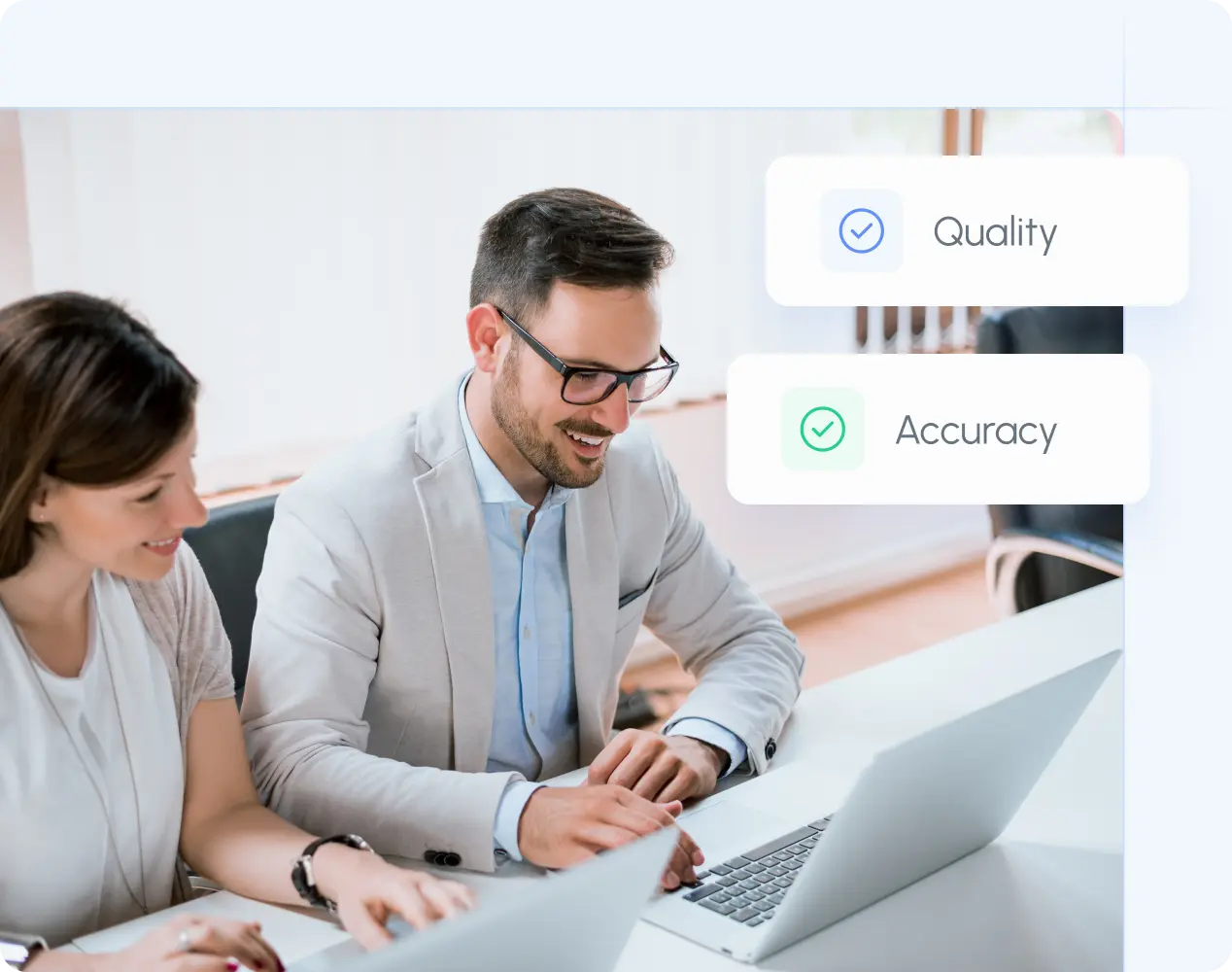 Guaranteed accuracy and excellence