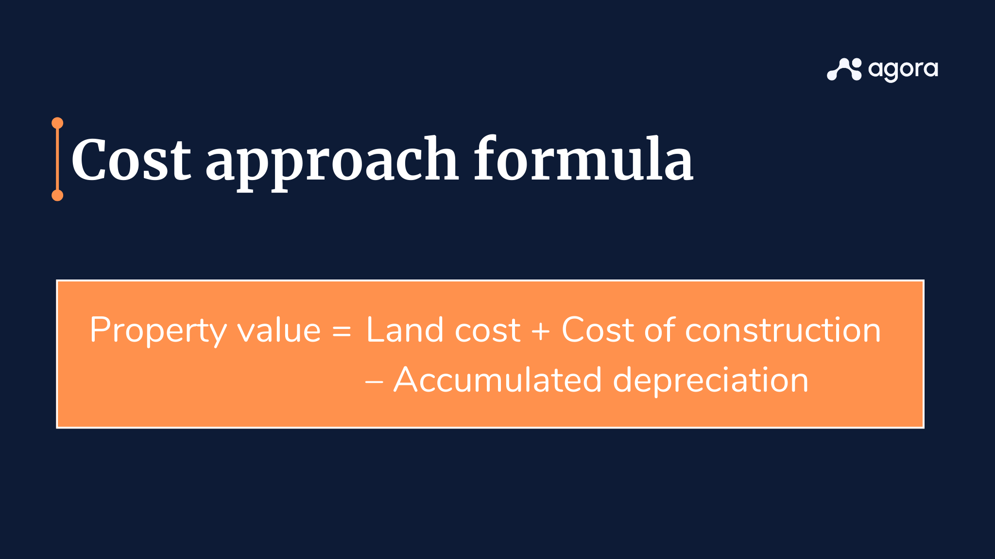 ‘Cost approach formula’ image.
