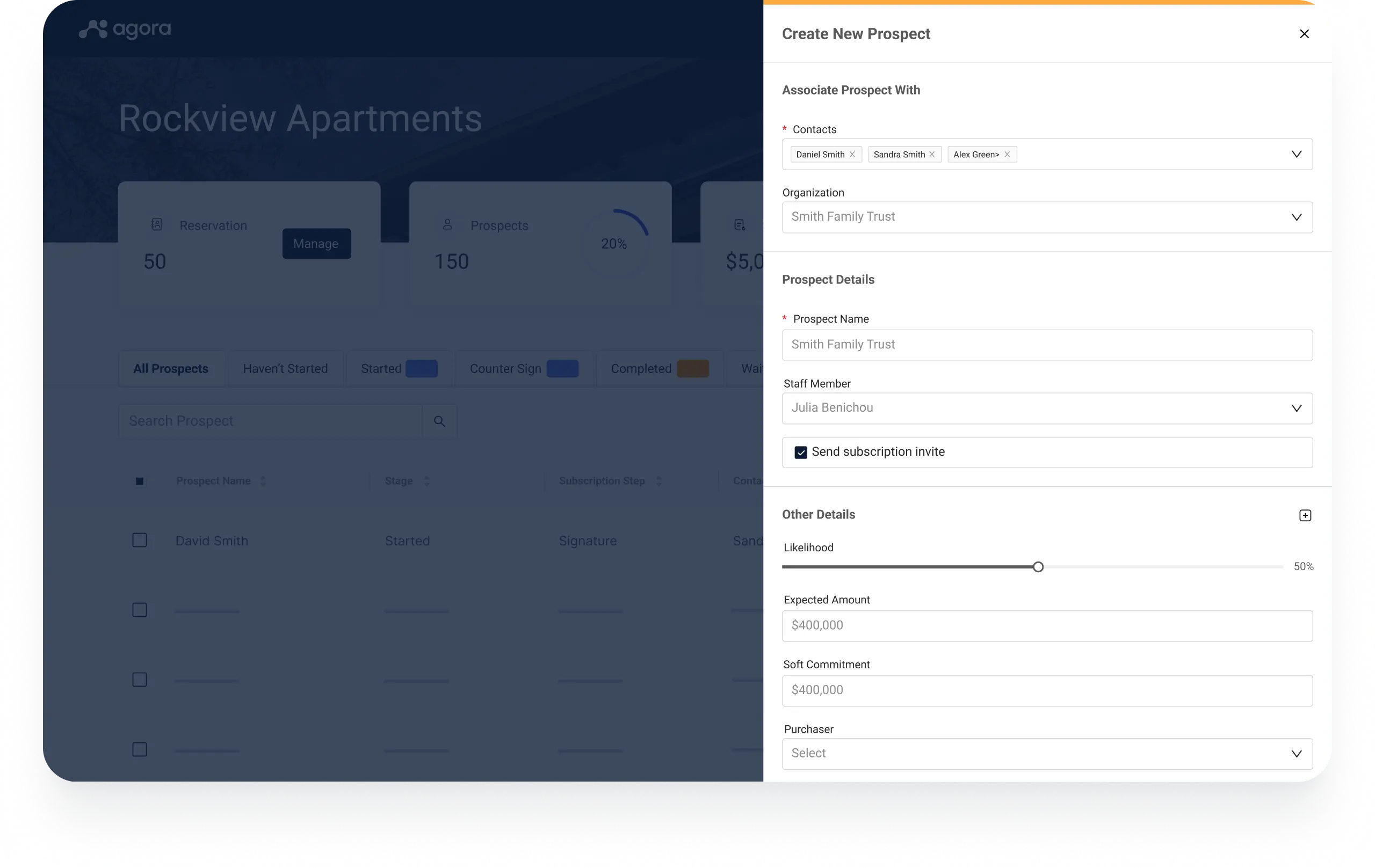 prospect manager caterease support Images High... Streamlined prospect management with Agora’s fundraising tool