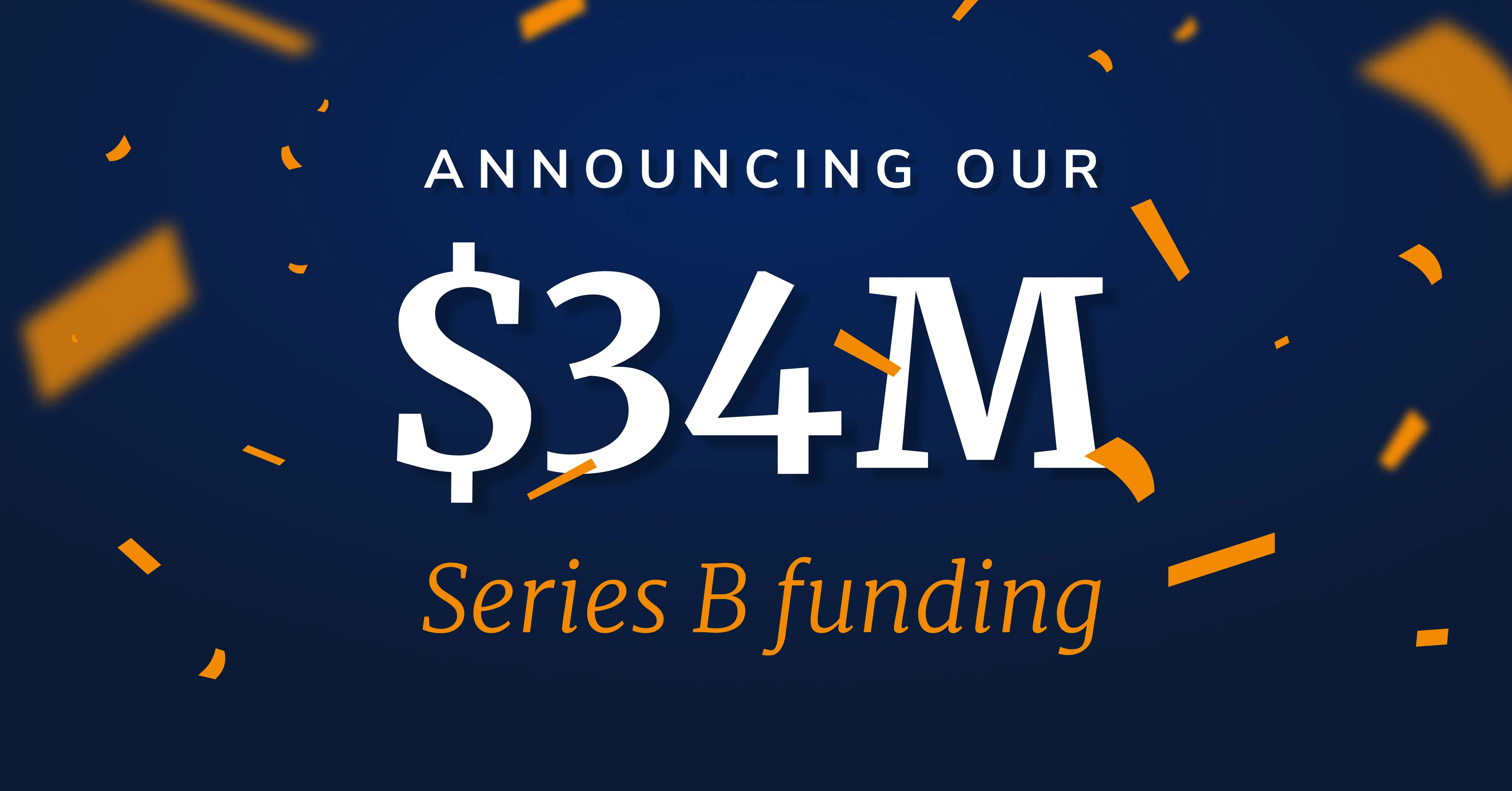 Announcing our $34M Series B, led by Qumra Capital