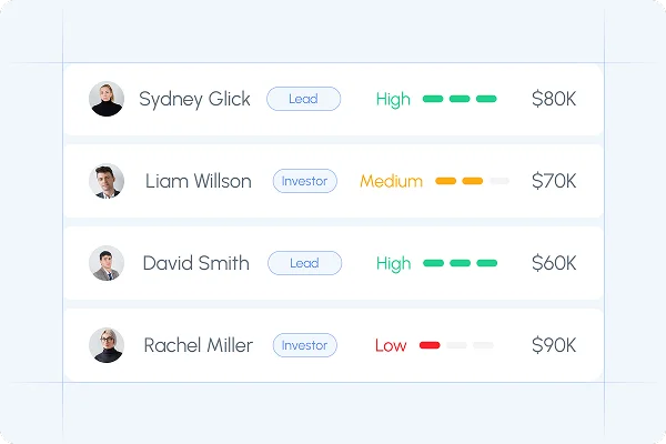 Manage the entire investor lifecycle