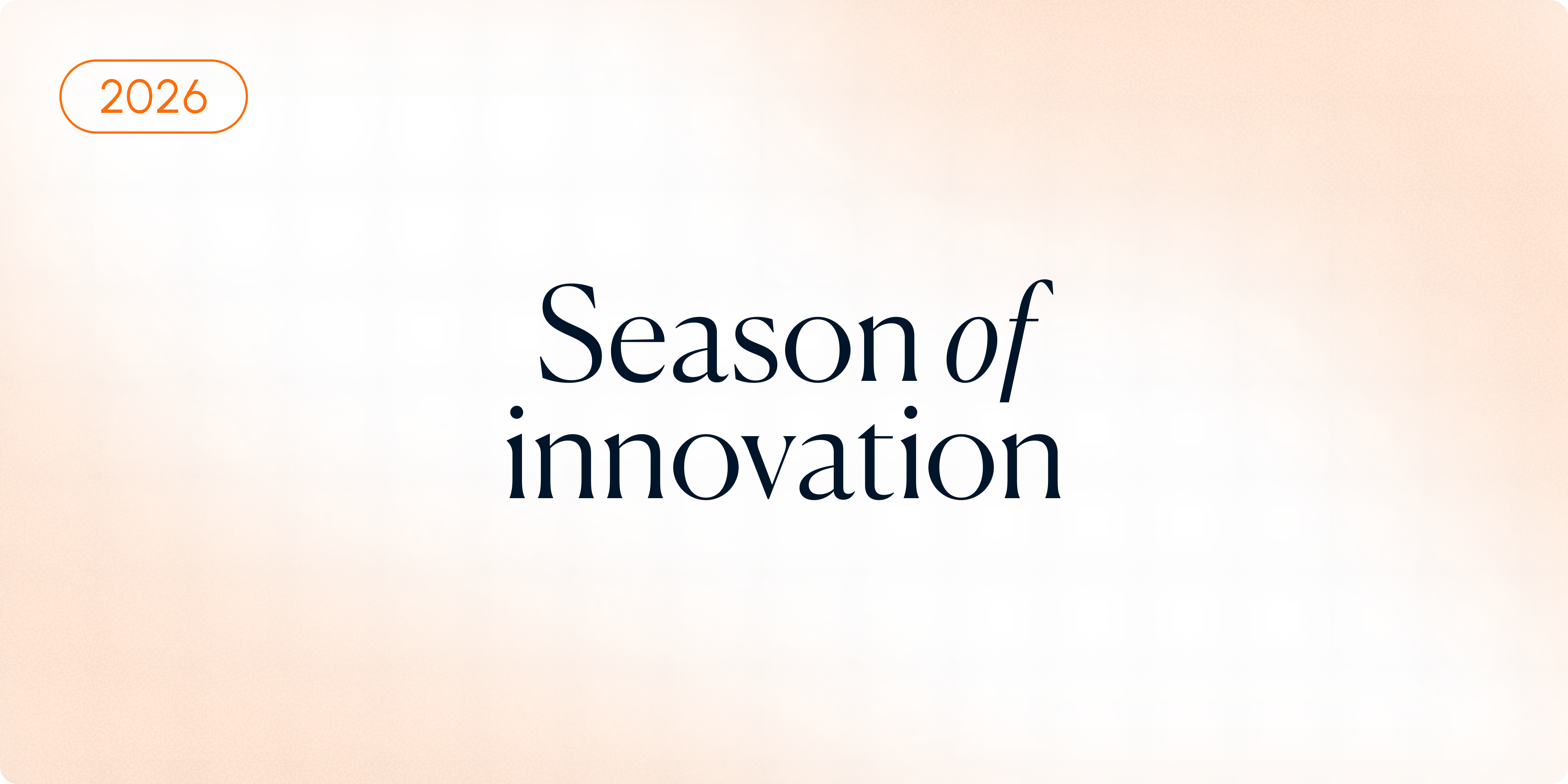 Agora announces their new Season of Innovation, a new AI-powered release cadence