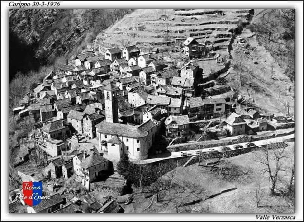 Historic Corippo 1976