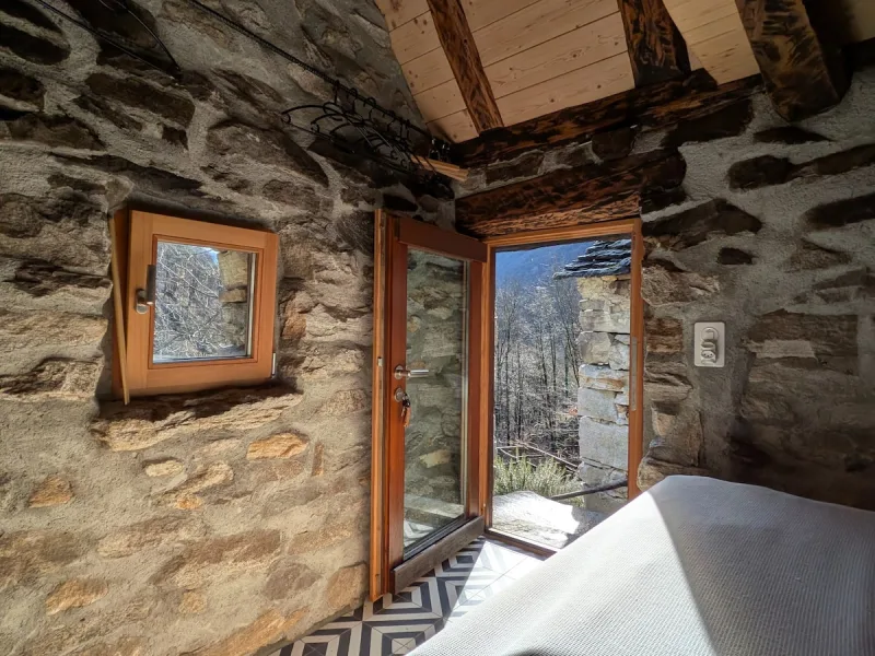 Modern bathroom with shower