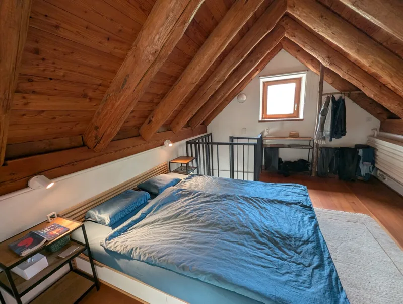 Bedroom view towards window