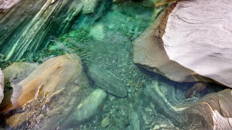 Verzasca valley panorama