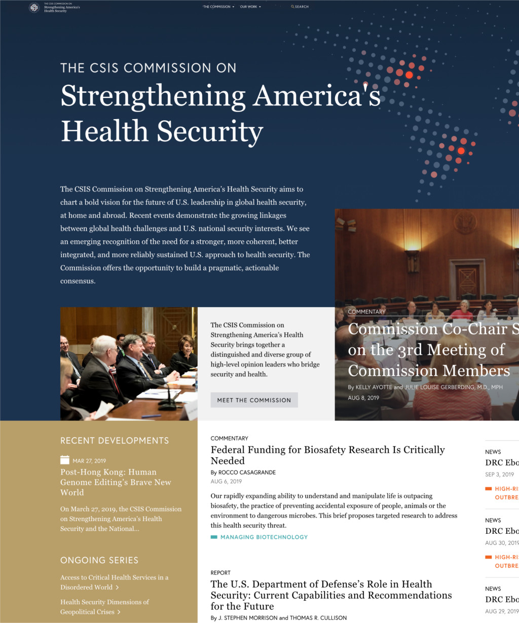 Health Security Commission: Featured Image