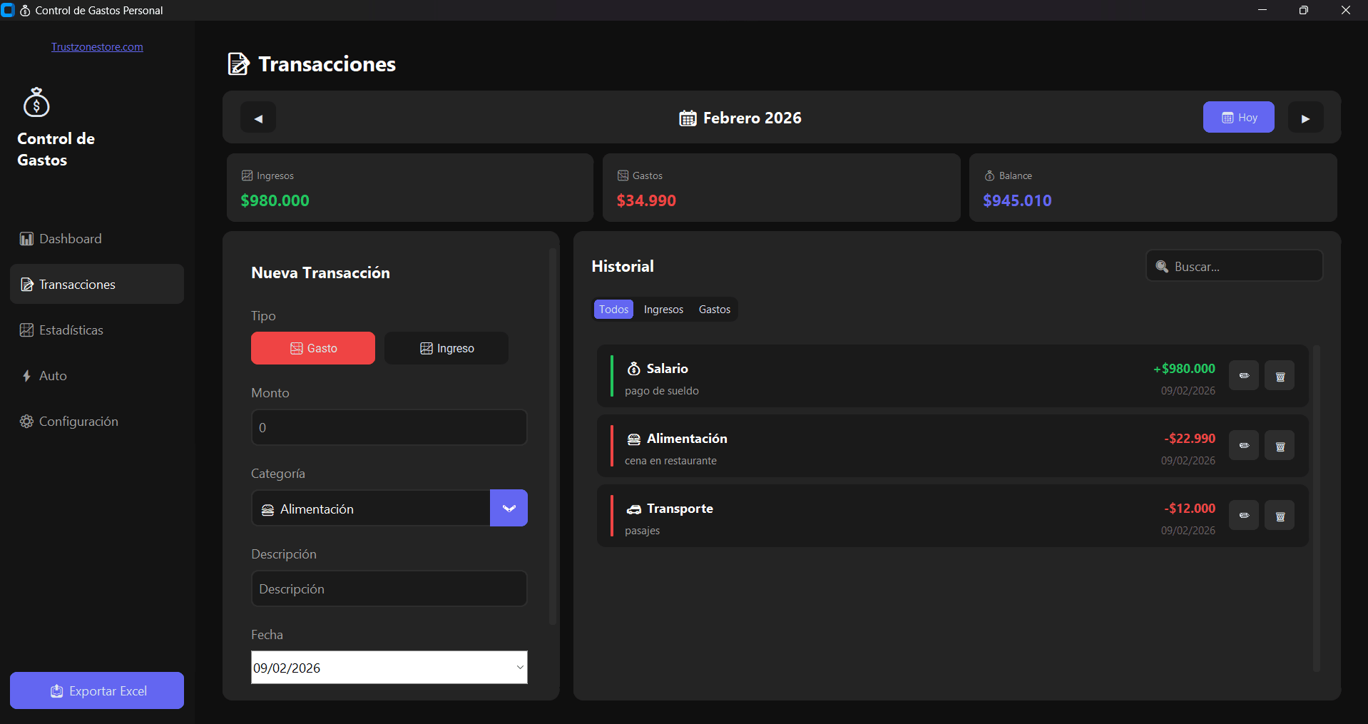 Control de Gastos Pro – Software Profesional de Gestión Financiera Personal (Licencia de por Vida) 2