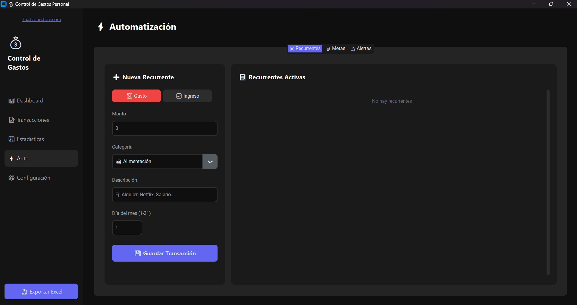 Control de Gastos Pro – Software Profesional de Gestión Financiera Personal (Licencia de por Vida) 4