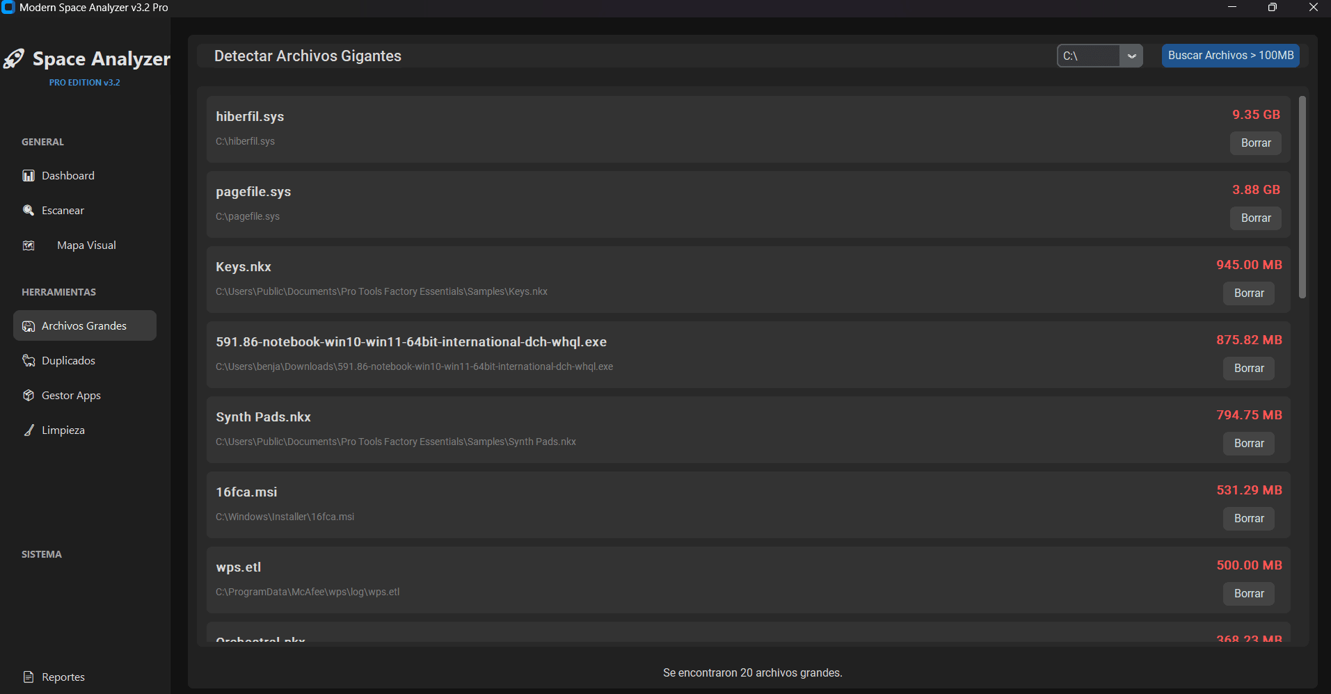 Modern Space Analyzer 3.3 Pro 3