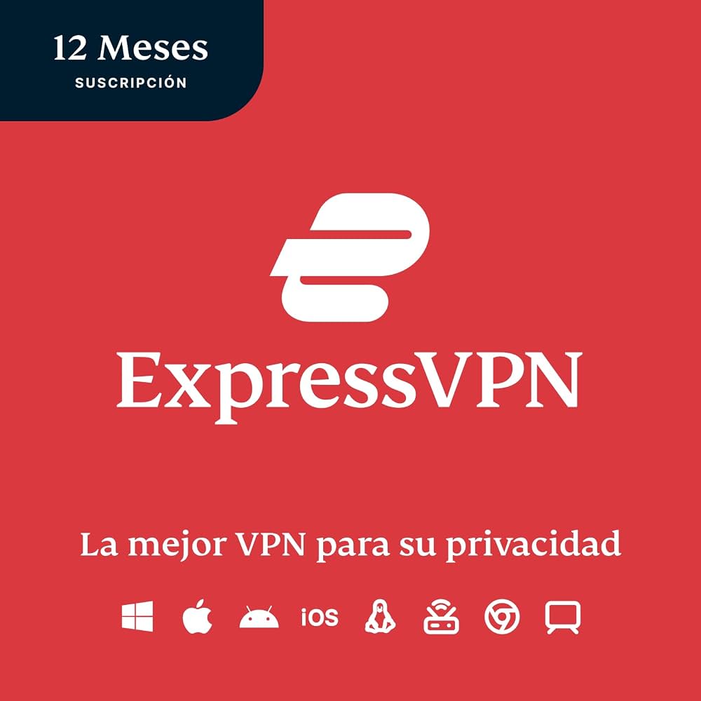 ExpressVPN 12 Meses – 1 Dispositivo (PC/Mac) | Clave Digital GLOBAL | Activación Inmediata