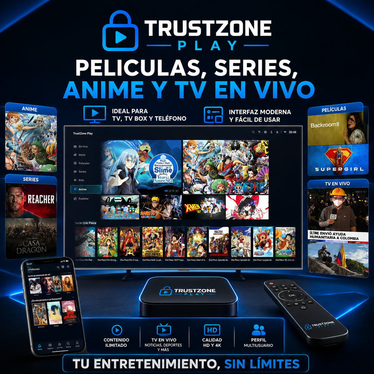 TrustZone Play | App Oficial de Películas y Streaming