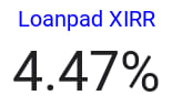 Loanpad XIRR Returns Image