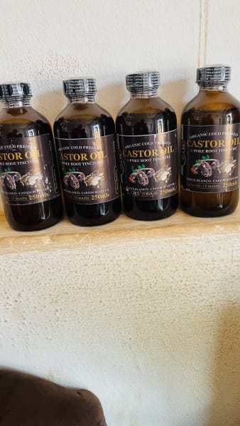 Poke root castor oil thumbnail 2