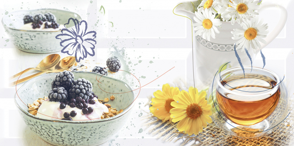 Декор 40,5*20,1 VOGUE Morning 2 13шт 1с Микс 20,1х40,5 купить СПб