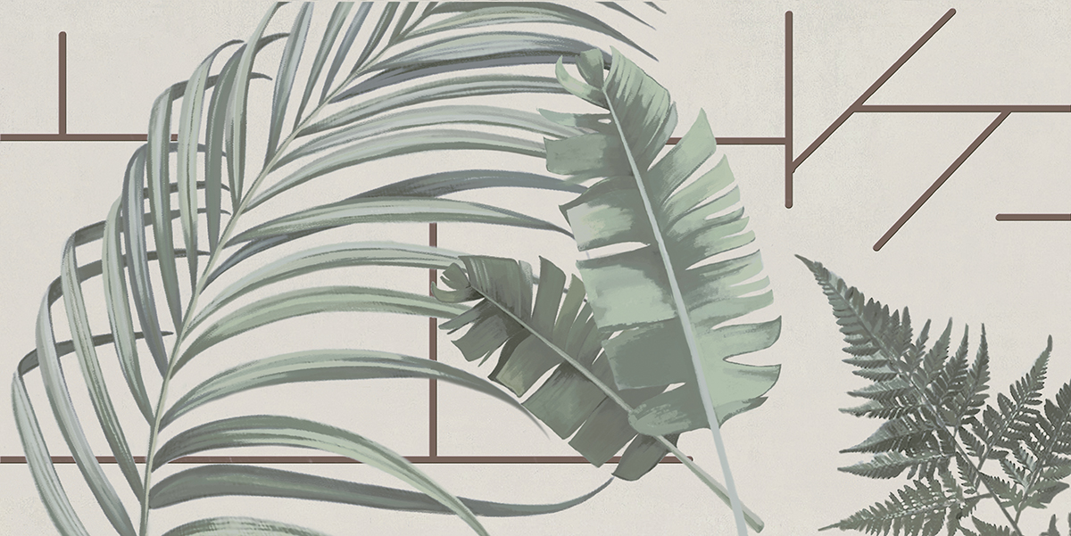 Декор 40,5*20,1 ВОГ Латте 13шт 1с Микс 20,1х40,5 купить СПб