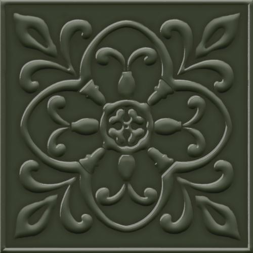 10400000125 Moretti green PG 02 глянцевый керамогранит 20х20, Gracia Ceramica зеленый купить СПб