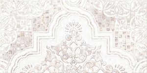 DWU09ADL004 Adelia декор 24.9*50, Alma Ceramica белый, жемчужный купить СПб