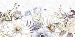 DWU09LIM006 Lima декор 24.9*50, Alma Ceramica белый, голубой купить СПб