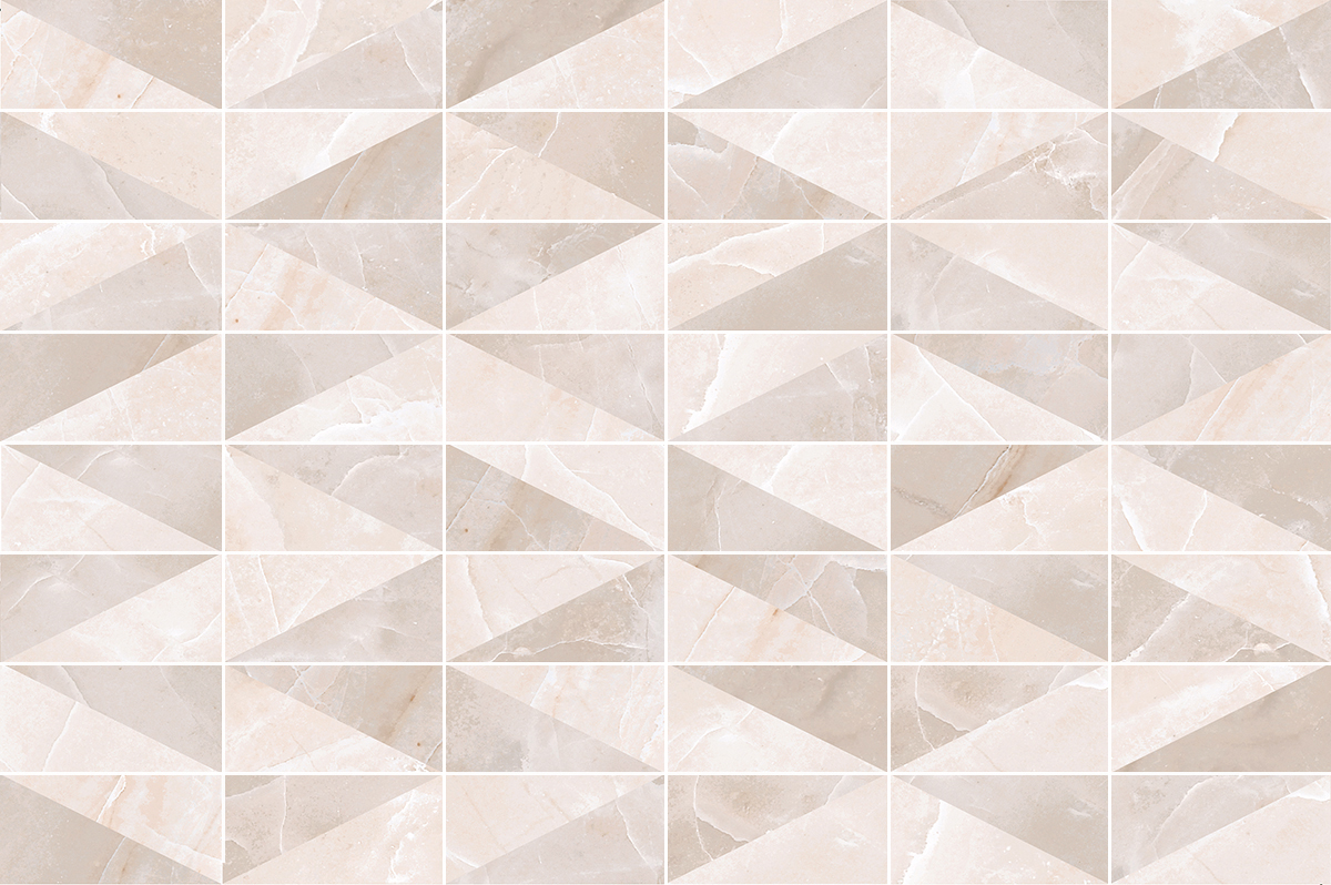 Декор MM8298 Баккара мозаичный глянцевый 20x30x0,69, Kerama Marazzi (Керама Марацци) бежевый купить СПб