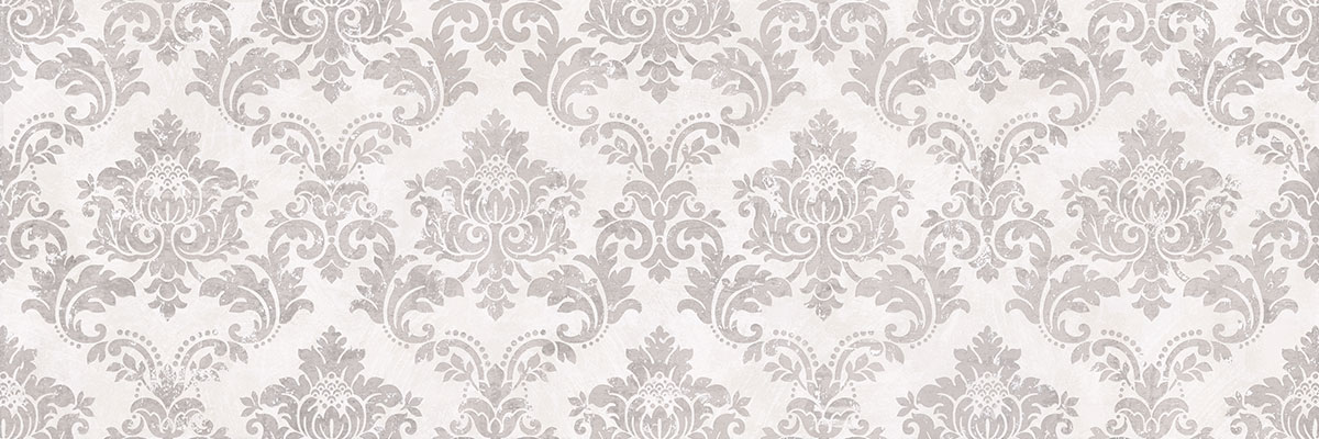 Плитка 12115R Город на воде орнамент матовый обрезной 25x75x0,9, Kerama Marazzi (Керама Марацци) серый купить СПб